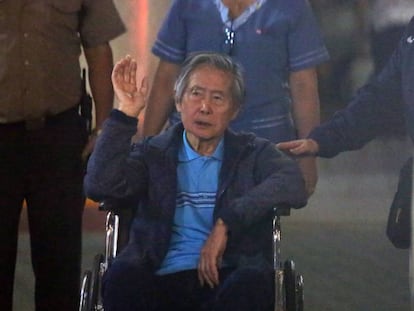 Alberto Fujimori em janeiro