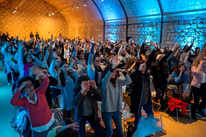 Asistentes a una actividad del festival educativo PAula de 2019, celebrado en Palma de Mallorca, en una imagen cedida por la organización del encuentro.