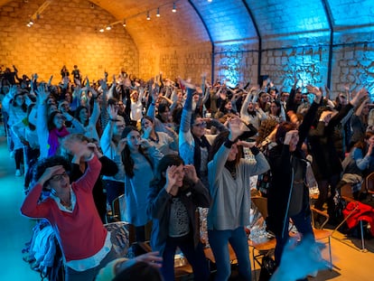 Asistentes a una actividad del festival educativo PAula de 2019, celebrado en Palma de Mallorca, en una imagen cedida por la organización del encuentro.