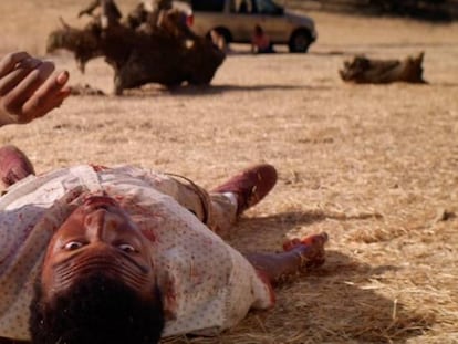 Fotograma de 'Blanco perfecto (Downrange)'.