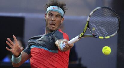 Rafael Nadal en la final de Río. 