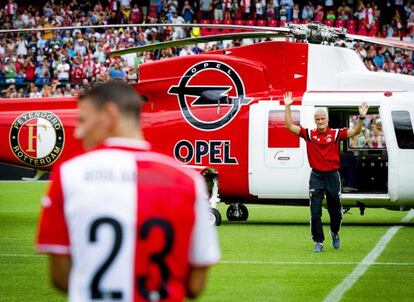 Fred Rutten, entrenador del Feyenoord.