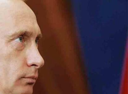 El presidente ruso, Vladímir Putin, el pasado día 18 en el Kremlin.