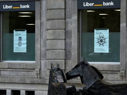 Sede de Liberbank en Oviedo.