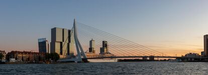 Panorámica del puerto de Rotterdam. Países Bajos es uno de los Estados con una fiscalidad más beneficiosa para las multinacionales.