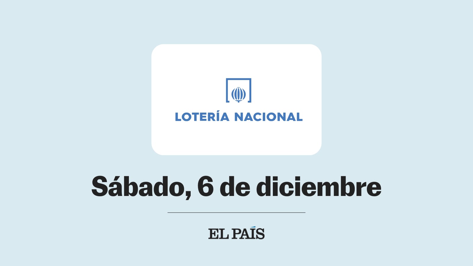 Lotería Nacional: comprobar Sorteo Extraordinario del Día de la Constitución