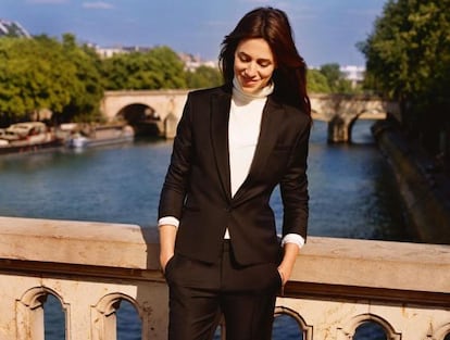 Charlotte Gainsbourg posa para la firma francesa.