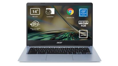 Ordenador portátil Acer Chromebook multifuncional y ligero