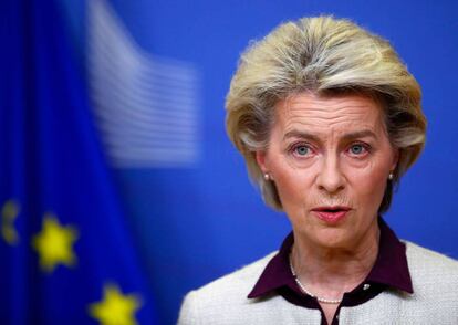 La presidenta de la Comisión Europea, Ursula von der Leyen.