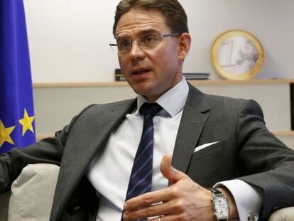 El vicepresidente de la Comisi&oacute;n Europea, Jyrki Katainen.