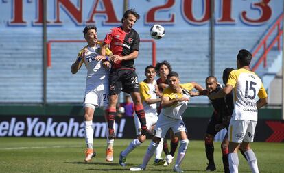 Derbi entre Newell's y Rosario Central correspondiente a la Copa de Argentina de 2018.