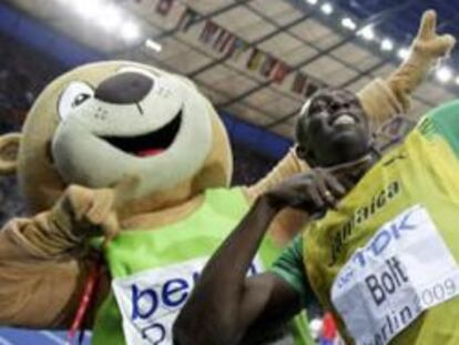 Bolt, el más rápido en la pista quiere serlo en los negcocios