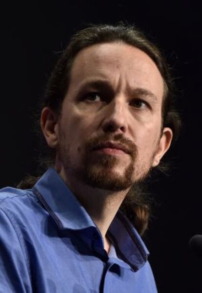 El líder de Podemos, Pablo Iglesias.