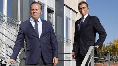 Luis de Blas y Jesús Domínguez, gestores del fondo Valentum.
