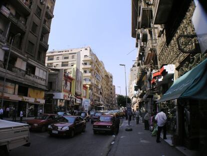 El centro de El Cairo.