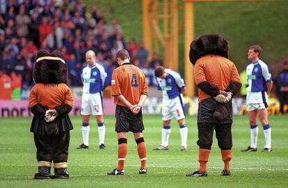 Wendy y Wolfie, del Wolverhampton Wanderers.