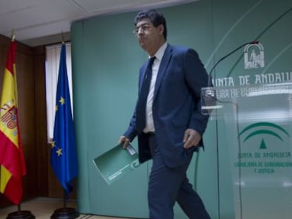 El vicepresidente de la Junta, Diego Valderas.