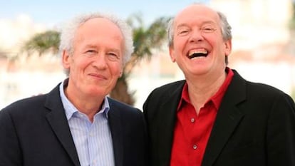 Els directors belgues Jean-Pierre (esquerra) i Luc Dardenne.