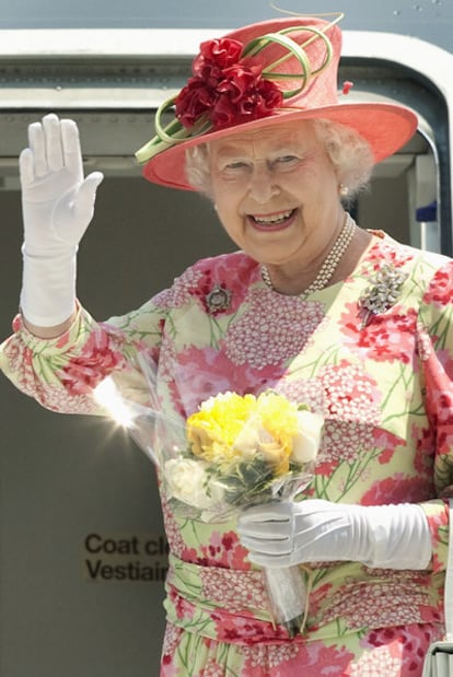 La reina Isabel, el pasado miércoles en Toronto.