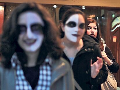 <b>El grupo femenino de <i>hardcore</i> Mascara.</b>