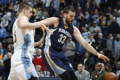 Jokic y Marc Gasol