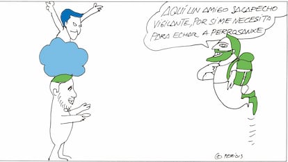 Peridis: aquí un amigo