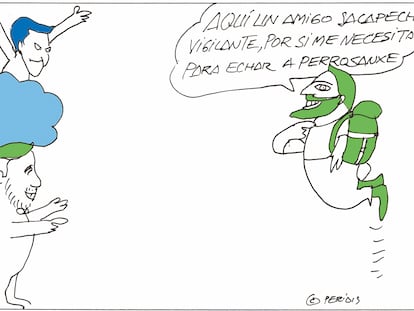 Peridis: aquí un amigo