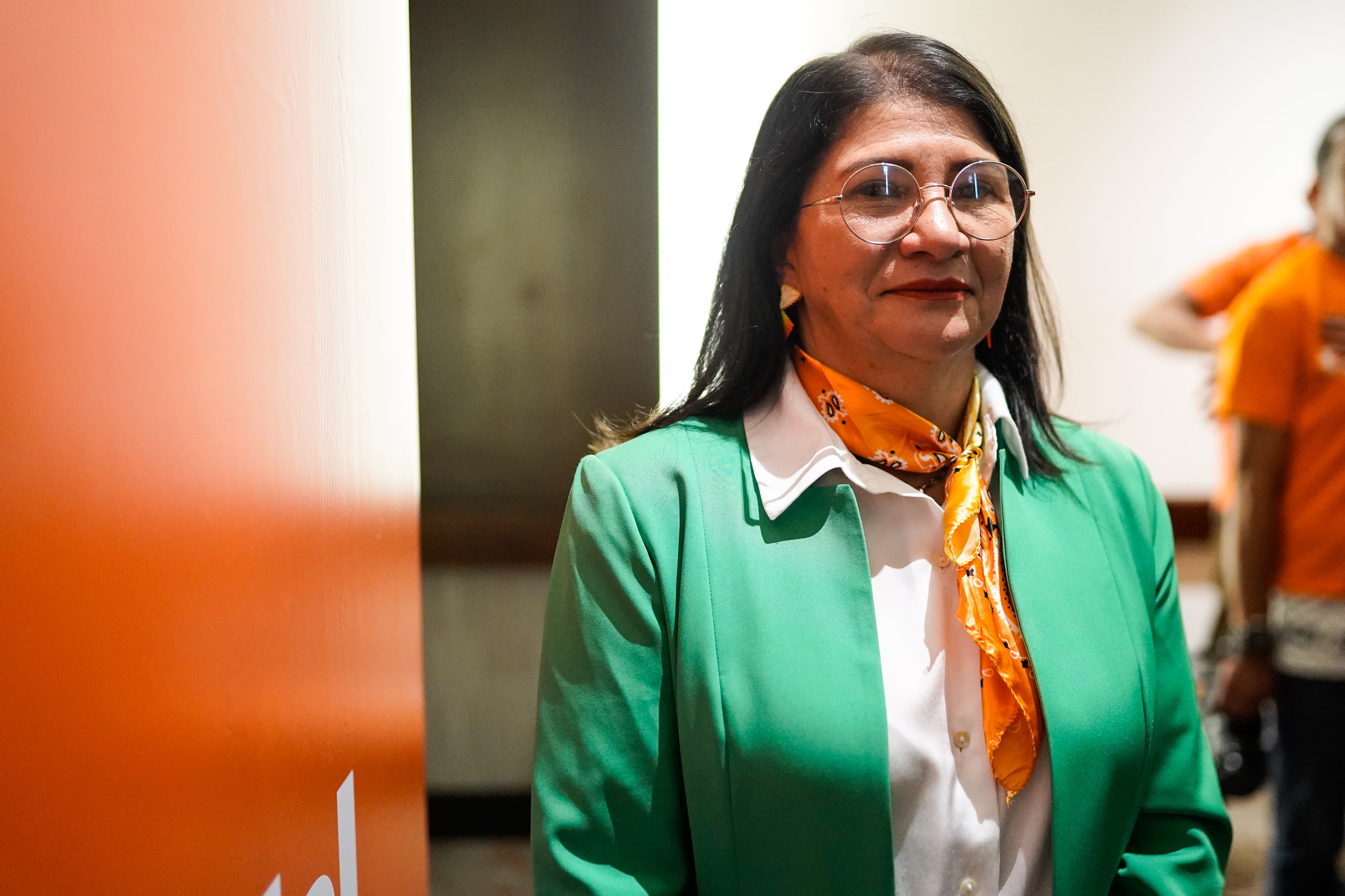 Sandra Ramírez en Bogotá, el 11 de diciembre de 2025. 