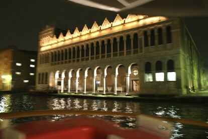 Palacio Fondaco dei Turchi, en Venecia, alberga el Museo de Historia Natural.