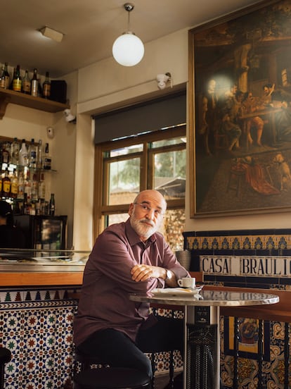 Fernando Aramburu en la Guindalera, cerca de Ventas en Madrid