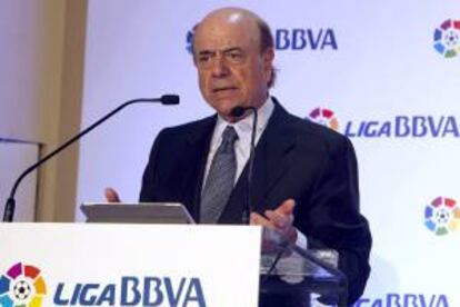 El presidente del BBVA, Francisco González. EFE/Archivo