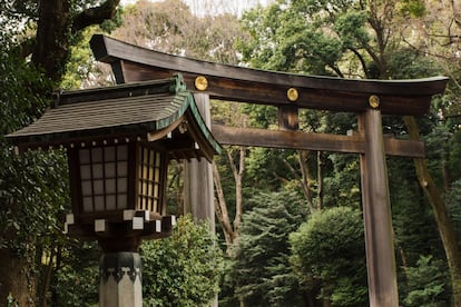 El santuario de Meiji o Meiji Jingu.