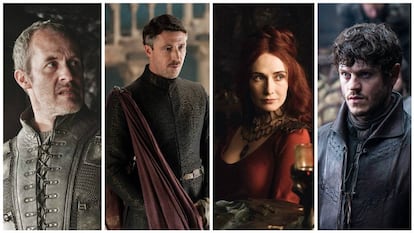 Stannis Baratheon, Petyr Baelysh, Melisandre e Ramsay Bolton derramam sadismo por todas as partes.