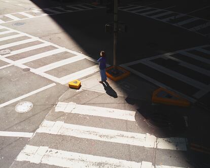 Cruce de la Stockton St, de San Franbcisco, 2017. 