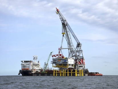 Instalación de una subestación fabricada por Navantia para Alemania