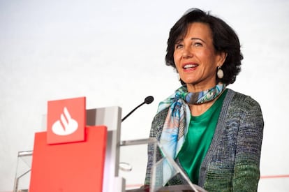 Ana Botín, presidenta de Banco Santander.