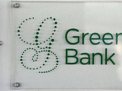 Logo de Greensill Bank.
