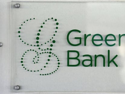 Logo de Greensill Bank.