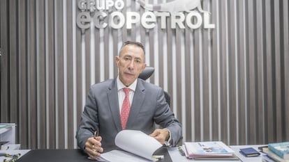 Ricardo Roa durante una entrevista en la sede principal de Ecopetrol, en mayo de 2024, en Bogotá (Colombia).