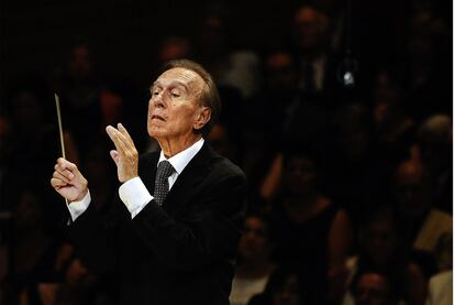 Claudio Abbado dirige el sábado por la noche a la Orquesta del Festival de Lucerna