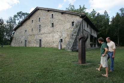 Jardín y Museo de Chillida-Leku, en Hernani.