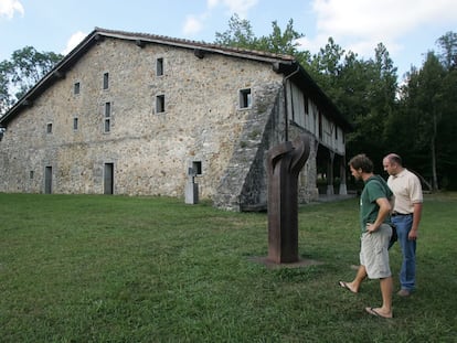 Jardín y Museo de Chillida-Leku, en Hernani.