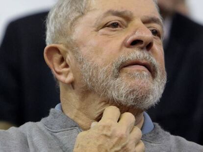 Lula em São Paulo.