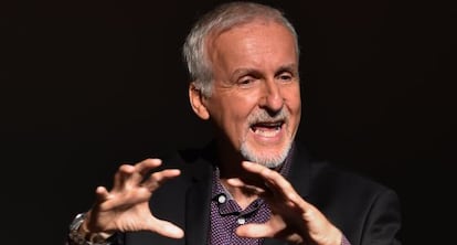 El director James Cameron. 