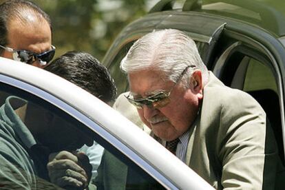 Augusto Pinochet, en Santiago de Chile en enero.