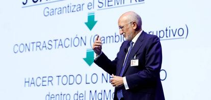 El presidente de Mercadona, Juan Roig.