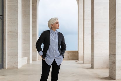 Silvia Venturini Fendi, en 2019 en Palazzo della Civiltà Italiana (PDCI) de Roma, sede de Fendi desde 2015.