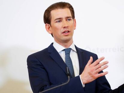 Sebastian Kurz, canciller de Austria.