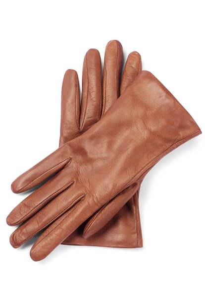 Guantes de piel de Geox (49,50 euros).