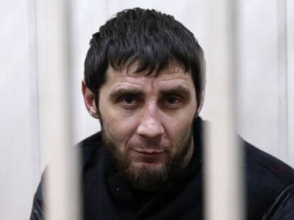 Zaúr Dadáyev, uno de los acusados de estar tras el asesinato de Nemtsov, el pasado domingo en Moscú.